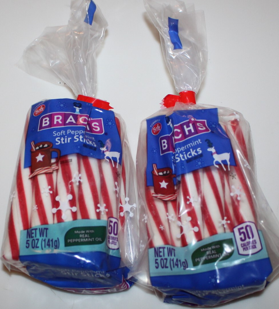 Brach's 2-PACK Soft Peppermint Stir Sicks  Fat & Gluten Free - 10 oz BB  06/2027