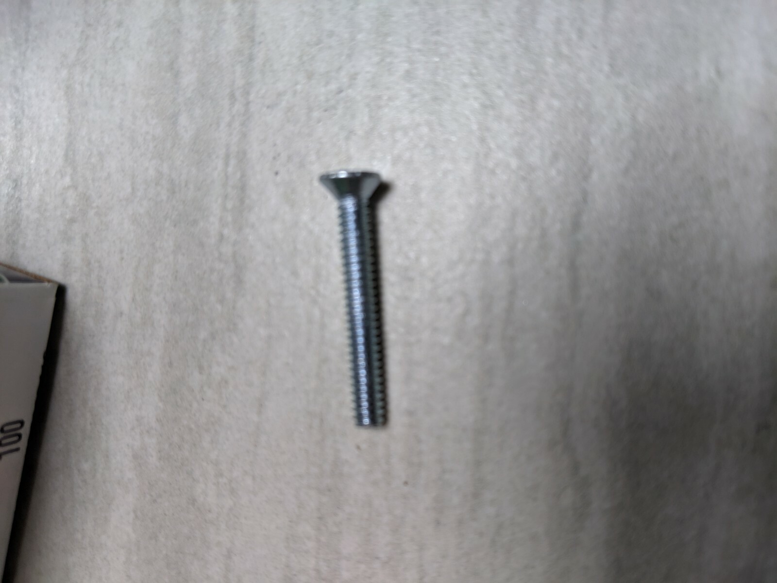 100 Steel Flat Phillips Machine Screws 6 - 32 x 1"