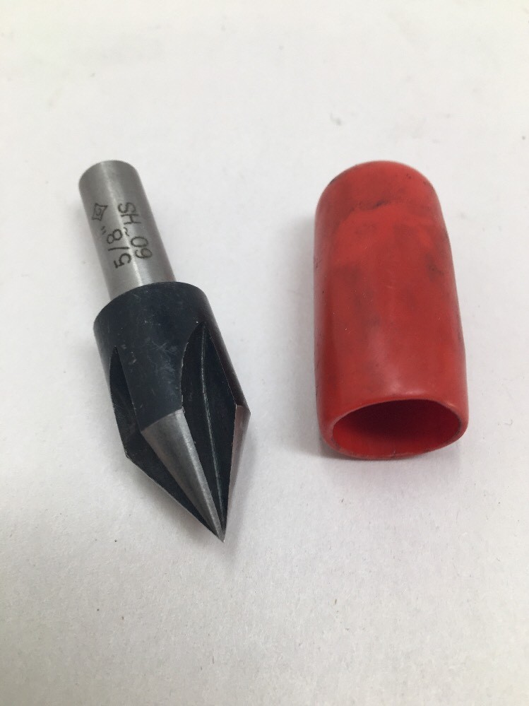 CLEVELAND Center Reamer Countersink 5/8" 60 deg 4FL HSS Oxide C46216