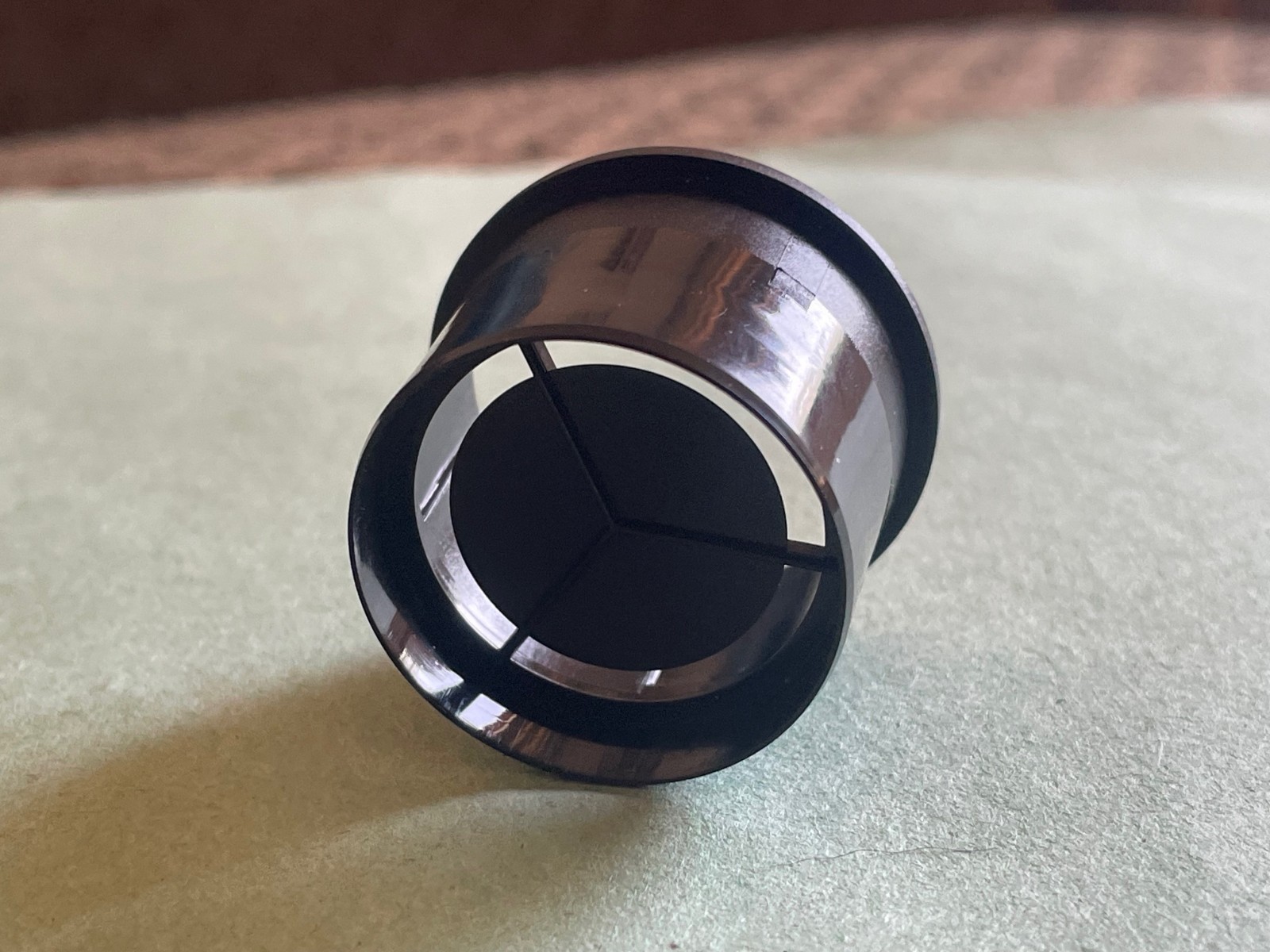 Leitz HM Lux Microscope Condenser Darkfield Light Ring Diaphragm DF/57 513550