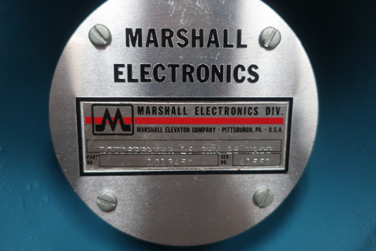 Marshall 101345 Loudspeaker 25w 16ohm