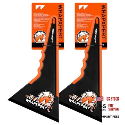 Window Tint Squeegee, 2 Pack Long Handle Window Tint Tools, Medium 2 Pack