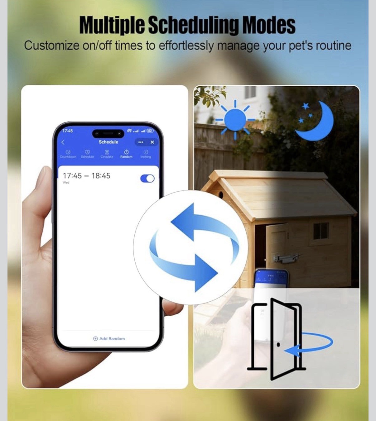 Smart Chicken Coop Door Opener with Timer