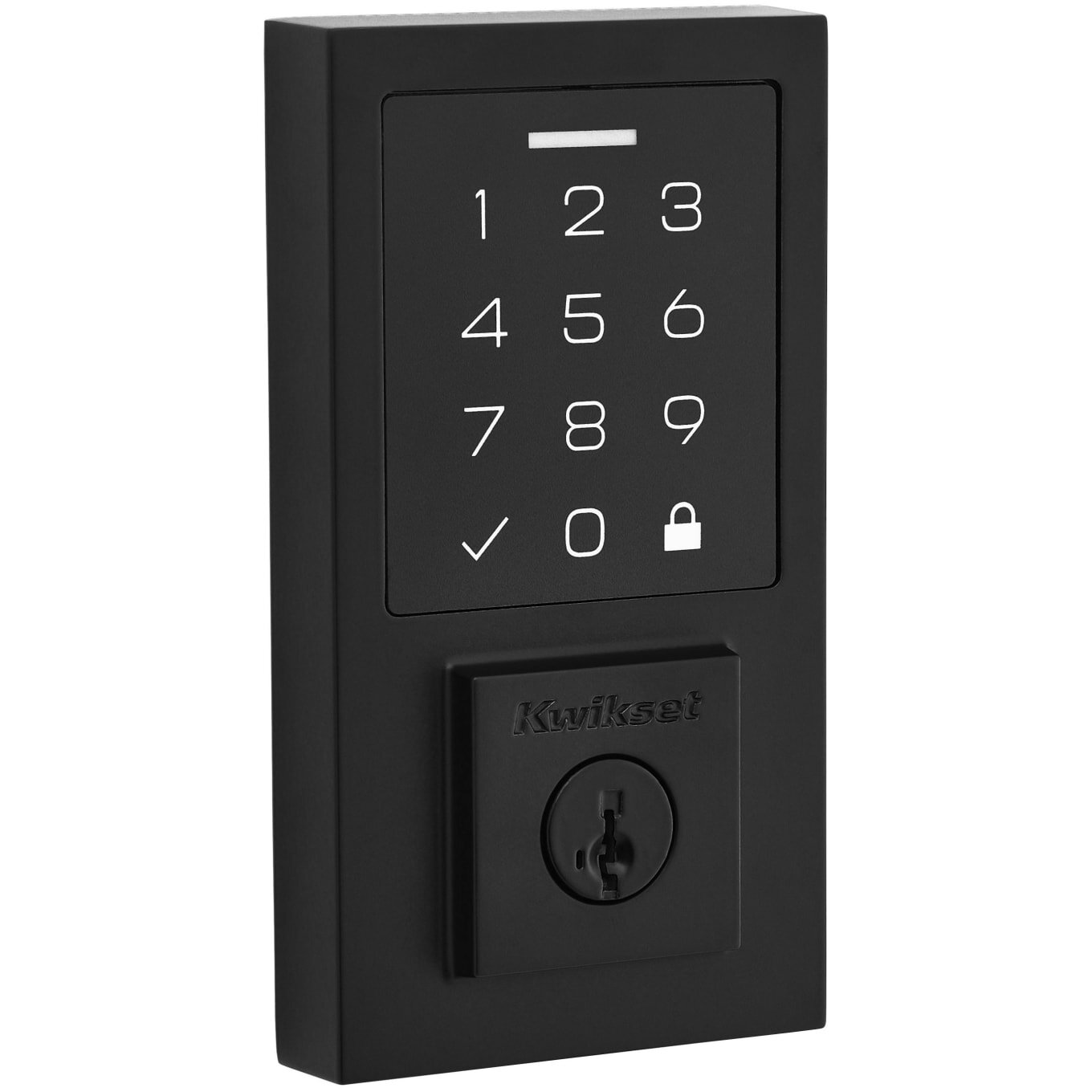 Kwikset SmartCode Deadbolts Touchscreen Single Cylinder Keyless Entry Deadbolt