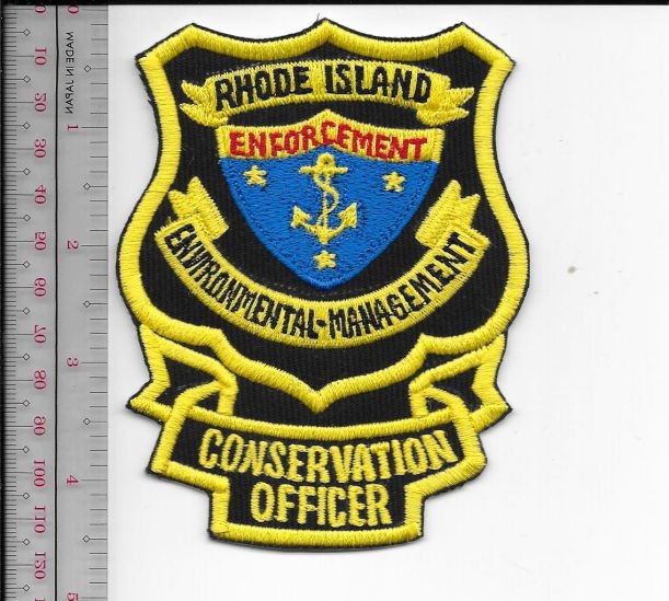 Rhode Island Police Conservation Officer Environmental Management NO TARIFF