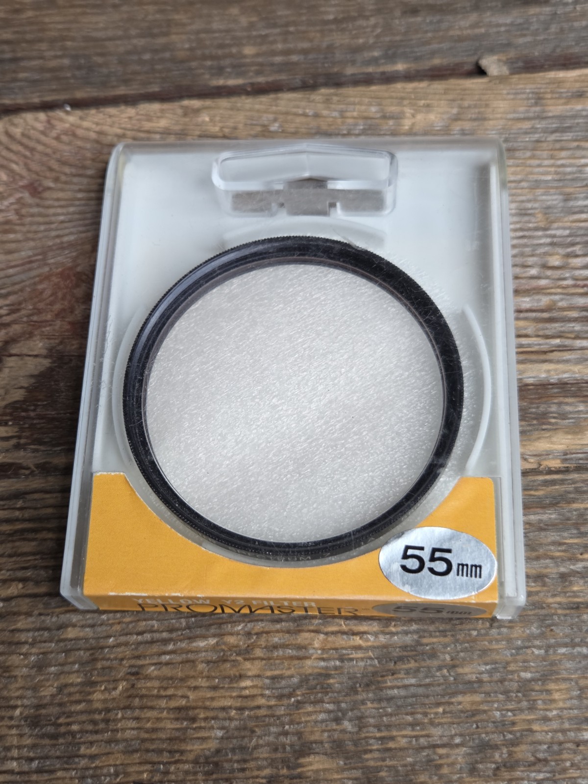 Yellow Y2 Filter Promaster 55mm Lens New Sealed