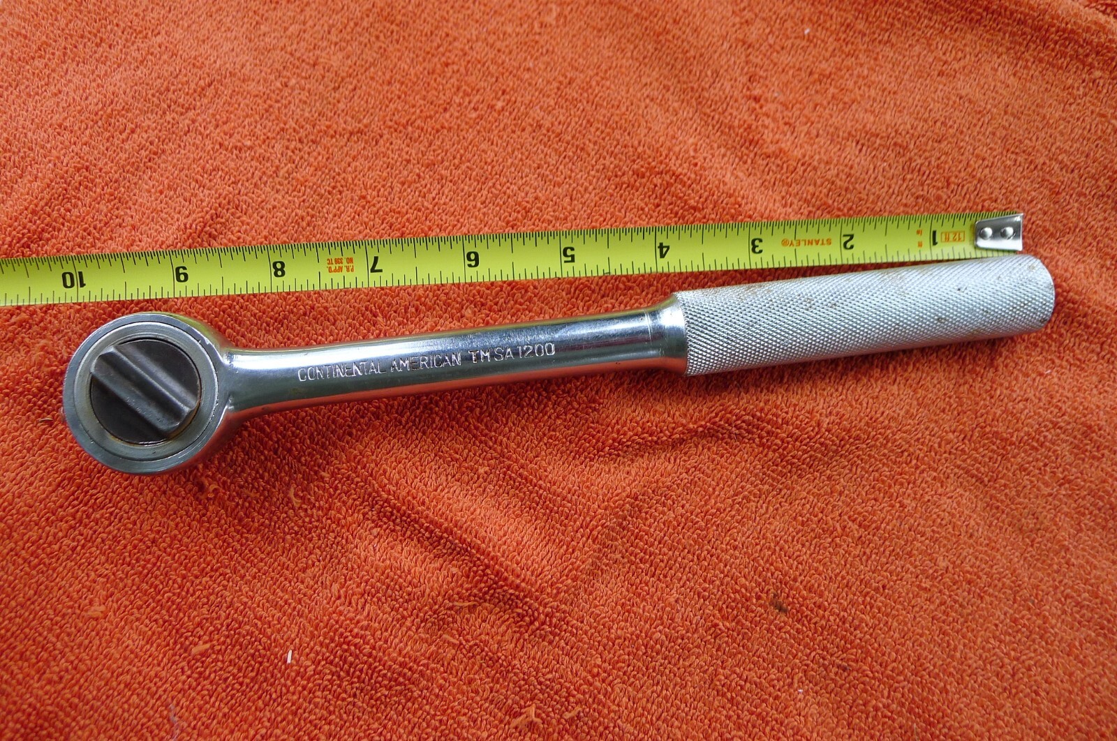 VTG CONTINENTAL AMERICAN TM SA1200, 1/2" DRIVE RATCHET, FINE TOOTH