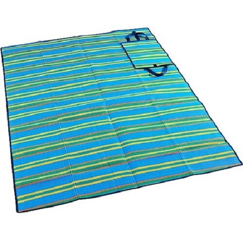 Wenzel Multi-Mat Portable Folding Multi-use Mat, Woven Polypropylene, 78"x60"