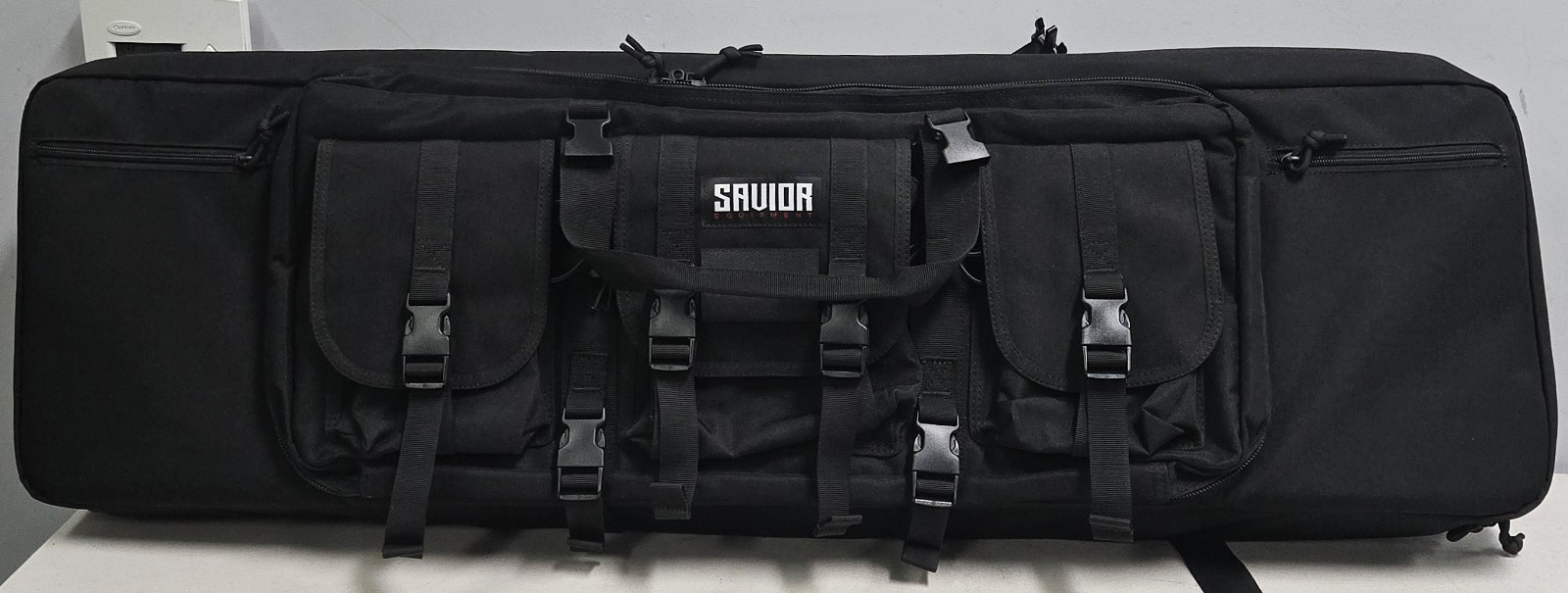 Savior Equipment 42" American Classic Double Rifle Case Gun Range Padded Bag BLK