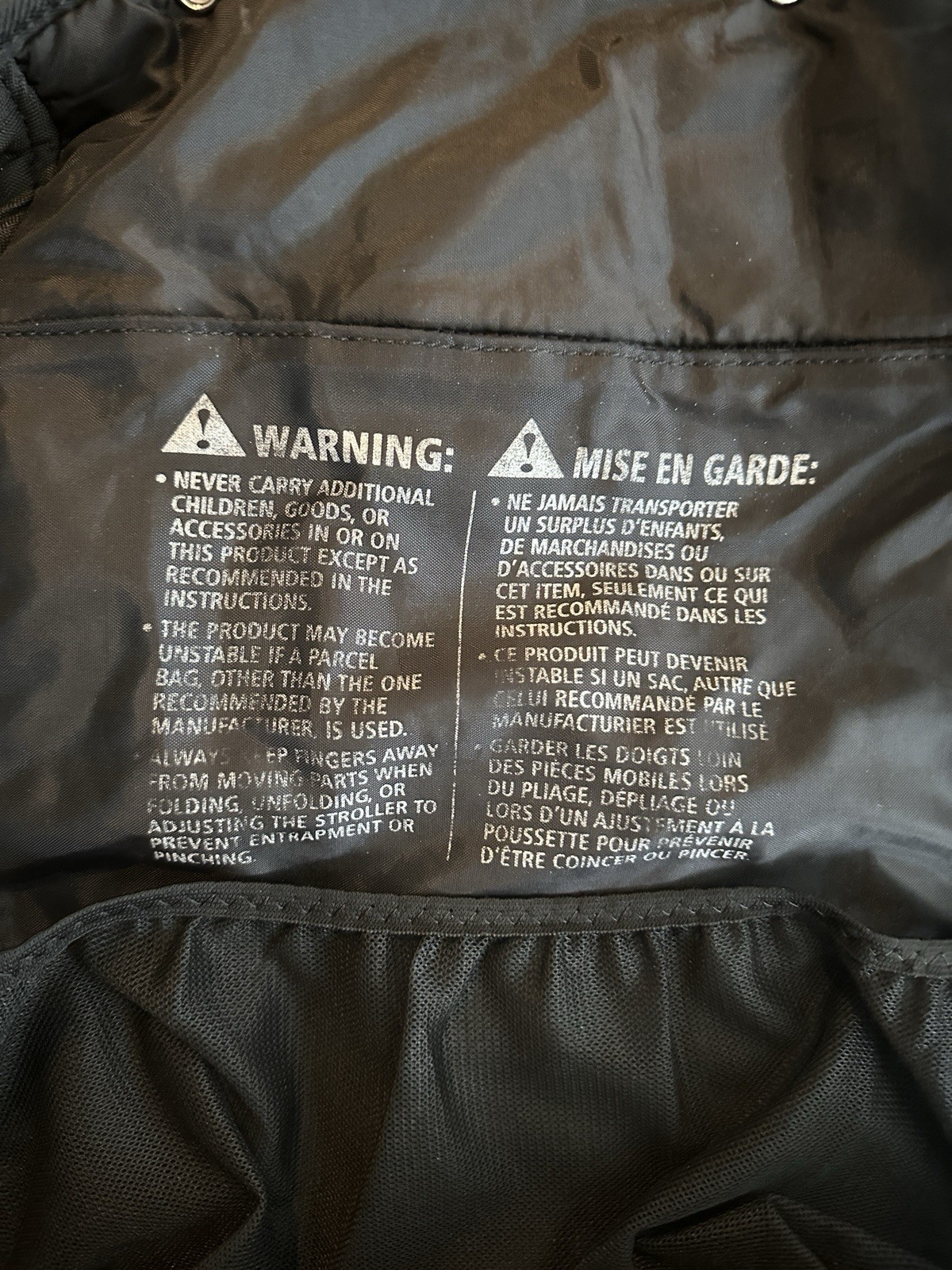 Baby Jogger City Select Seat black Fabric only