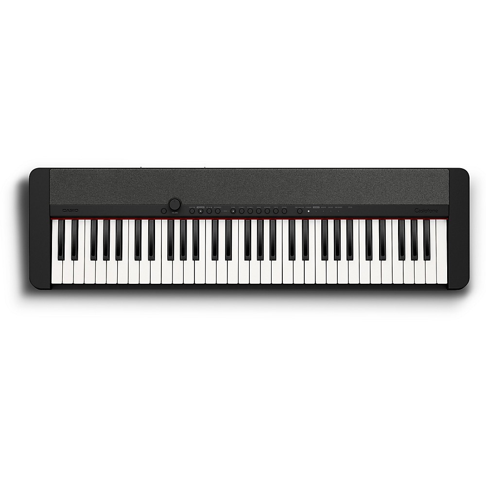 Casio Casiotone CTS1 61Key Portable Keyboard Black