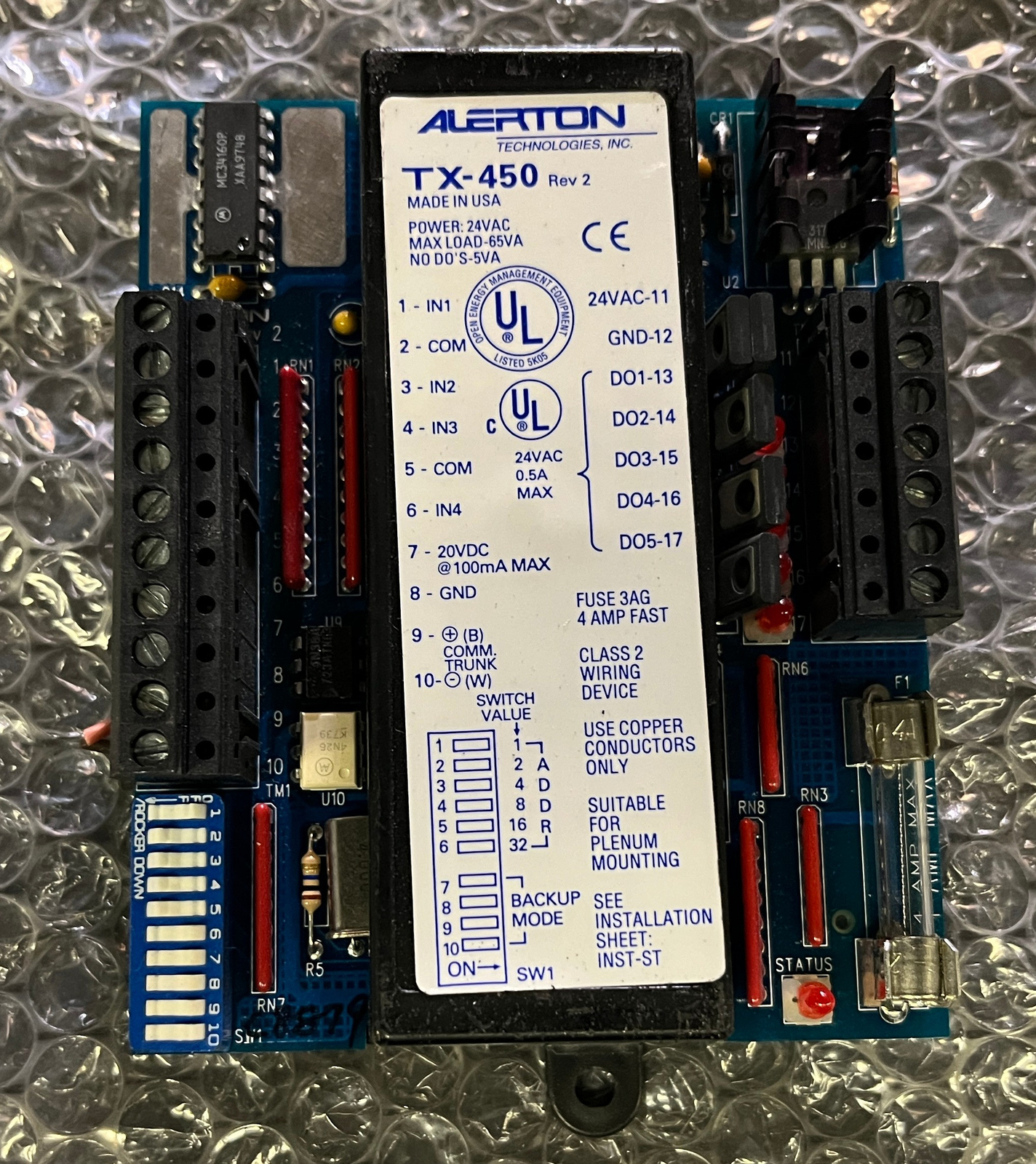 Alerton TX-450 Controller Board