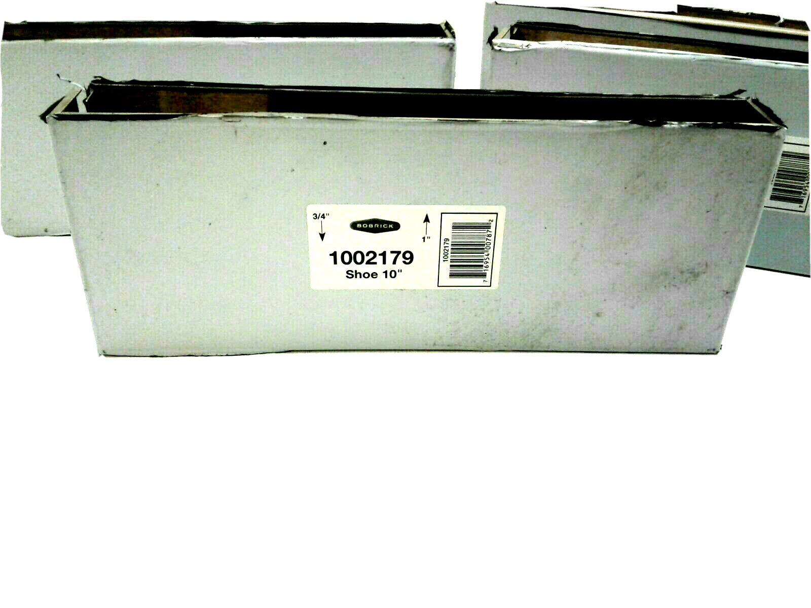 Bobrick Shoe 10" Stainless Steel # 1002179 Lot Of 6