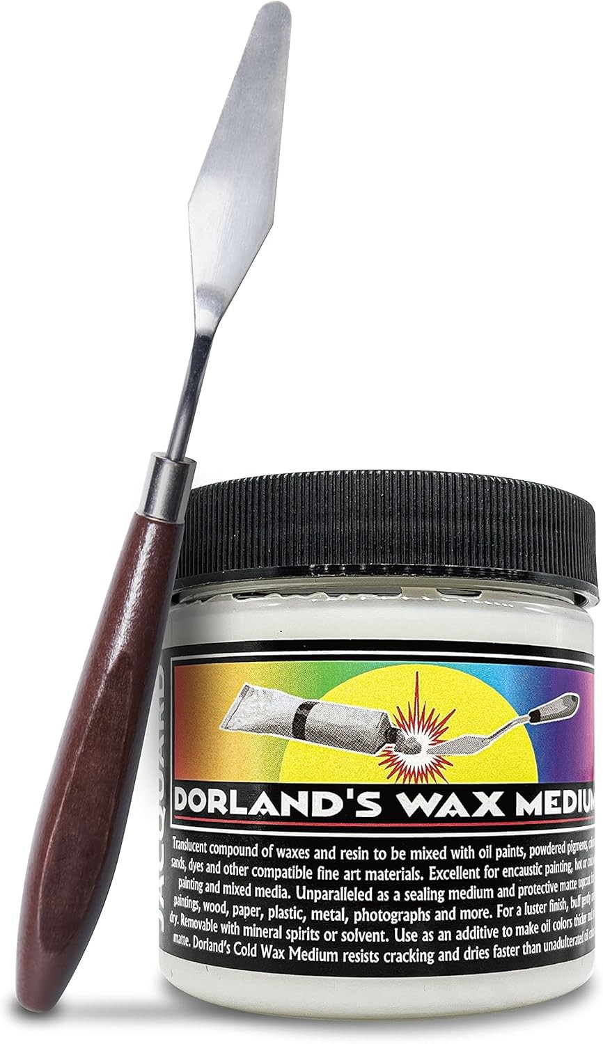 Jacquard Dorlands Wax 4fl oz - Cold Medium Made in USA - Oil Painting -...