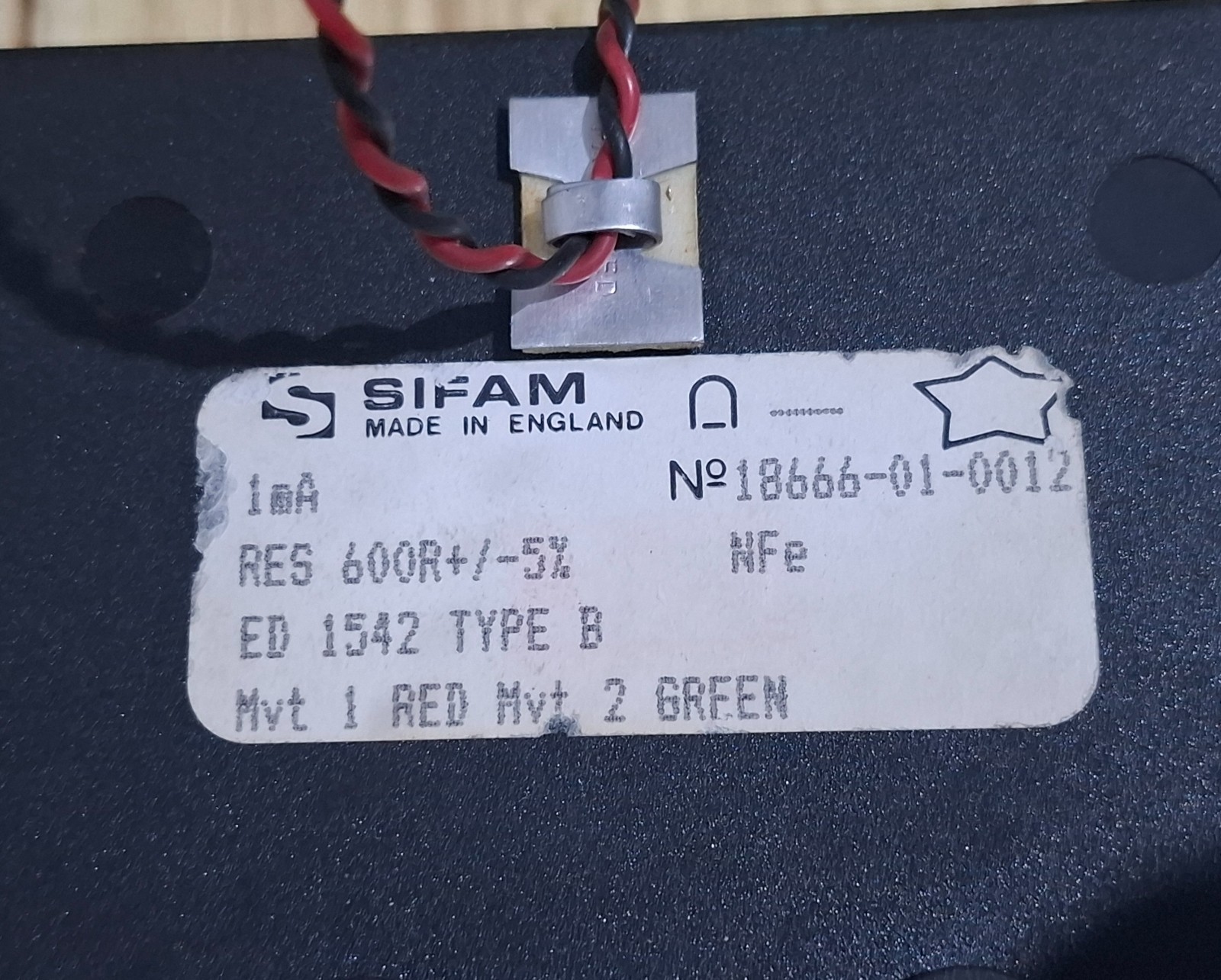 Sifam Meter Type B