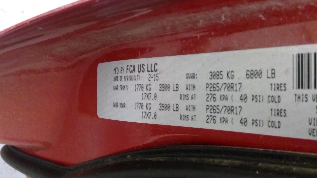 RAM1500 2015 High Mounted Stop Light 1716629