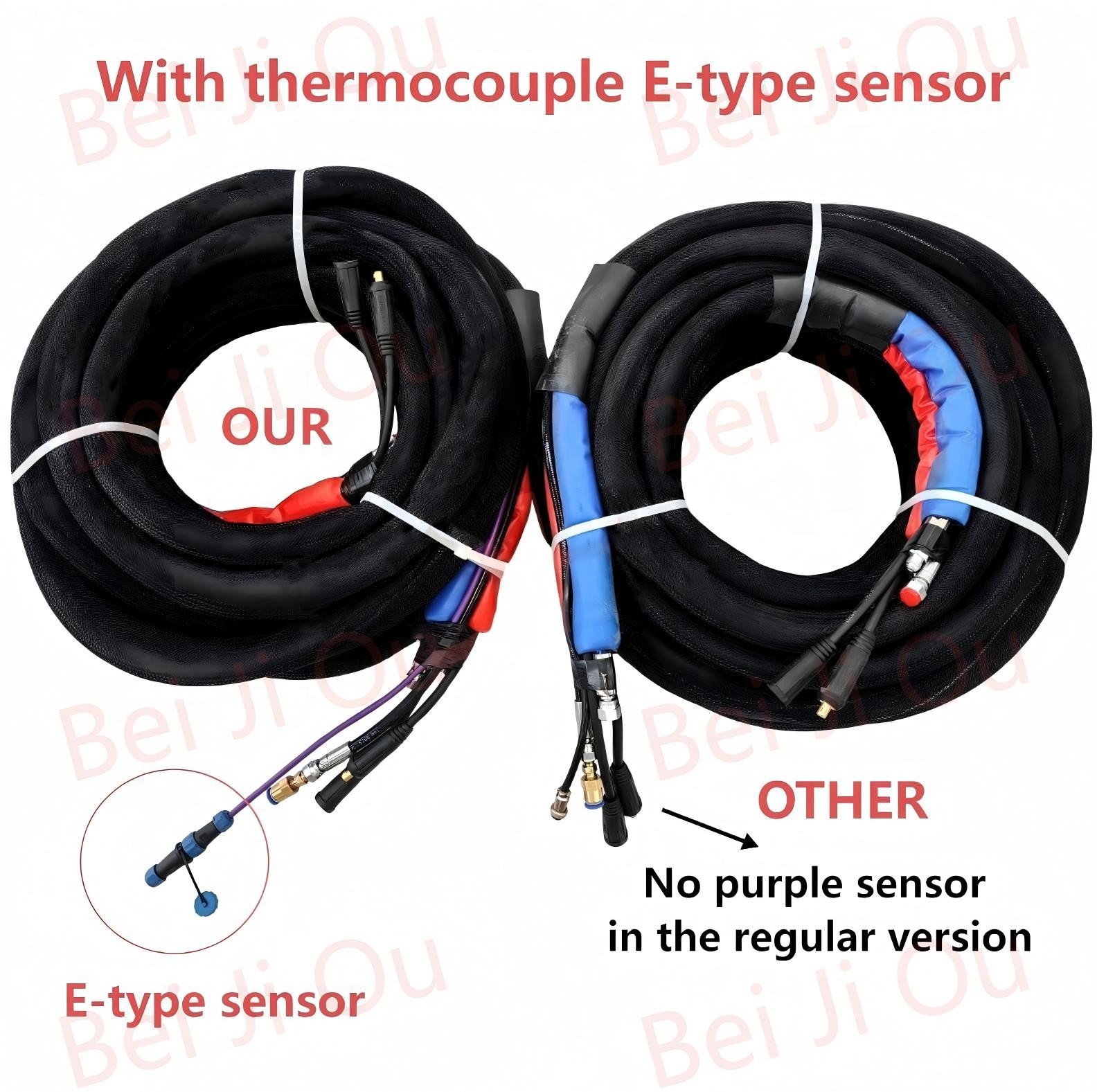 15M polyurethane PU foam hose. Heating hose. Heater pipe. For spray foam machine