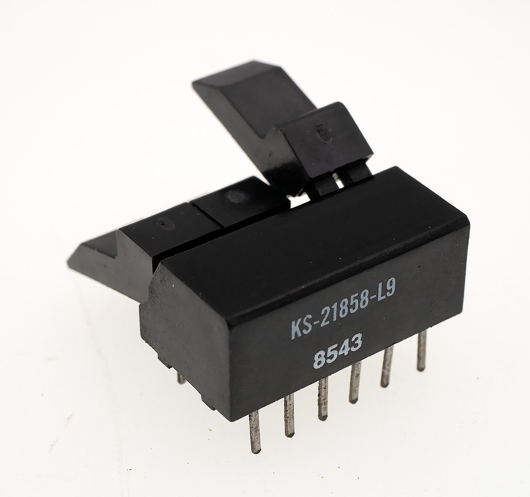 Grayhill KS-21858-L9 3 Pos DPDT 12 Pin Through-Hole DIP Switch Lot of 5