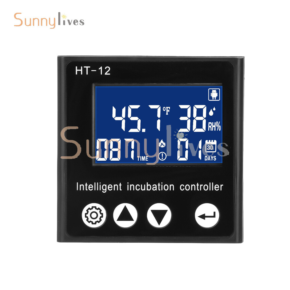 HT-12 LCD Temperature Humidity Controller Smart Incubator Temperature Controller