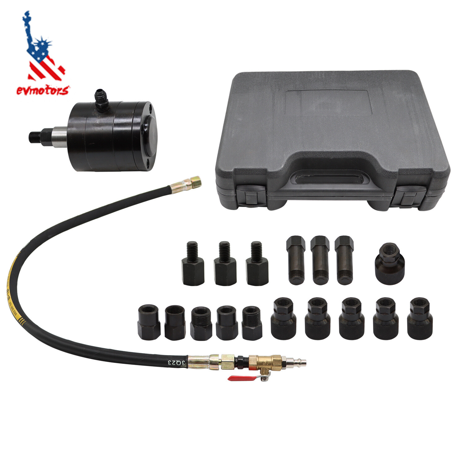 Air Vibration Injector Removal Extractor Pneumatic Puller Tools Universal 21 PCS