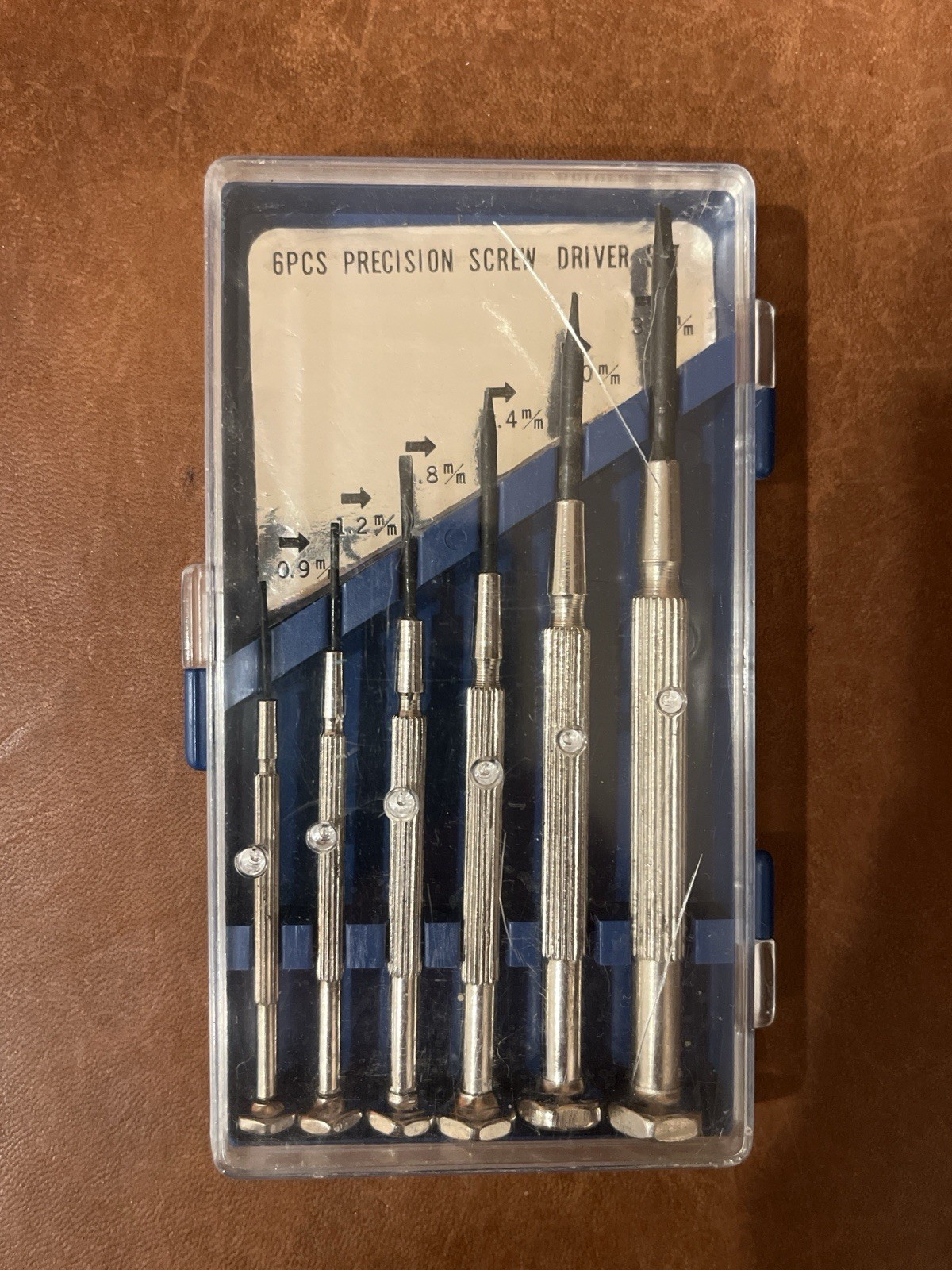 Vintage Archer Precision Screwdriver Set Japan 6pc Radio Shack Tool Kit 1970-80s