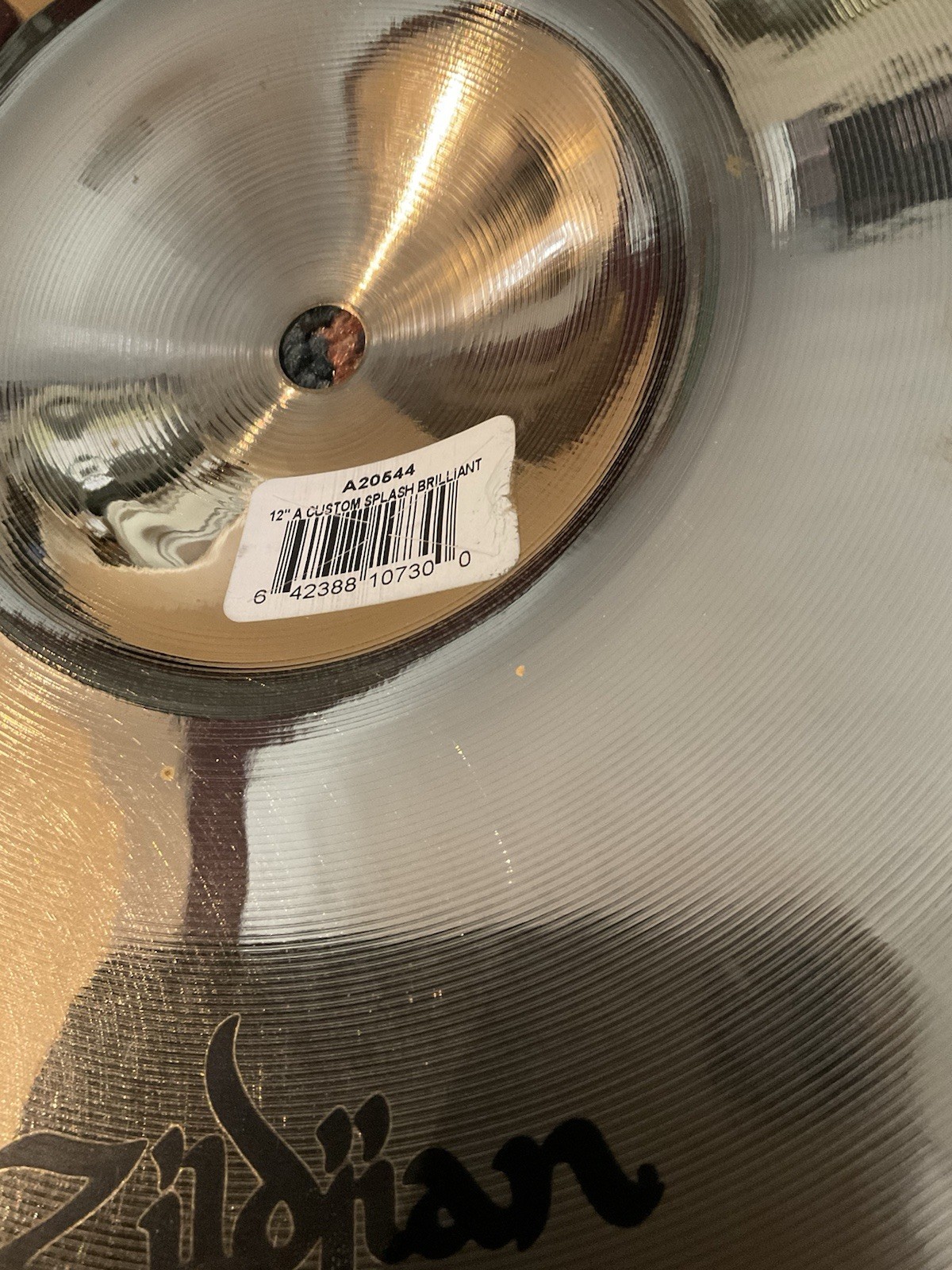 Zildjian 12" A Custom Splash Cymbal