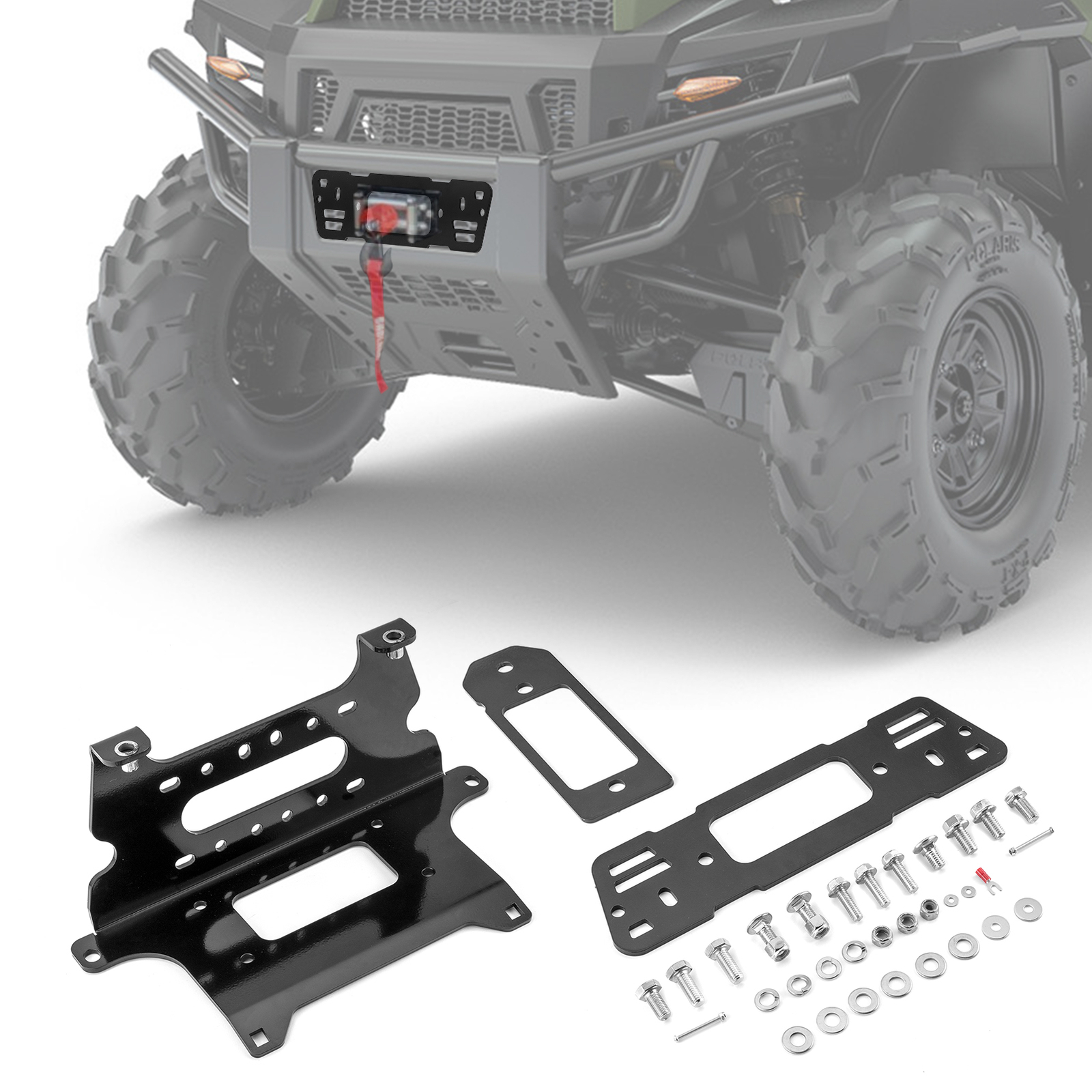 Winch Mount For Polaris 2013-2019 Ranger XP 900 2017-2018 Ranger Crew XP 1000