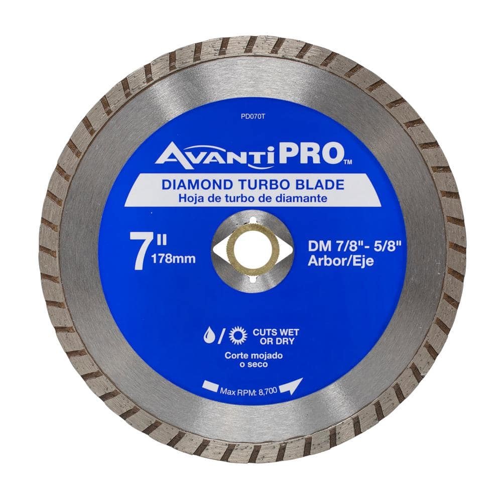 Avanti Pro 7 in. Turbo Diamond Blade