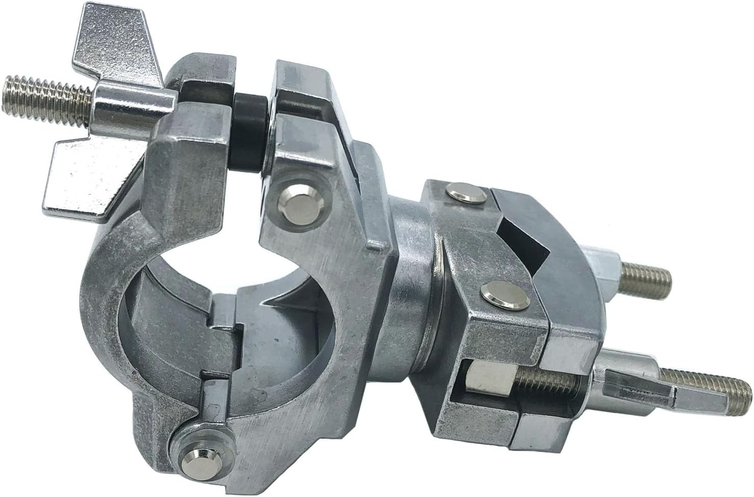 Electronic Drum V Rack Clamp 1.5Inch Diameter Drum Rack Multi Clamp for 1/2"-1.5