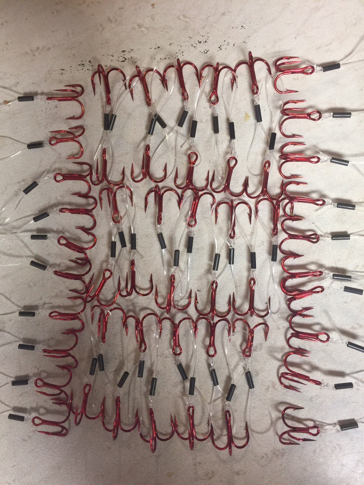 VMC Red Stinger Hooks #8 Qty50