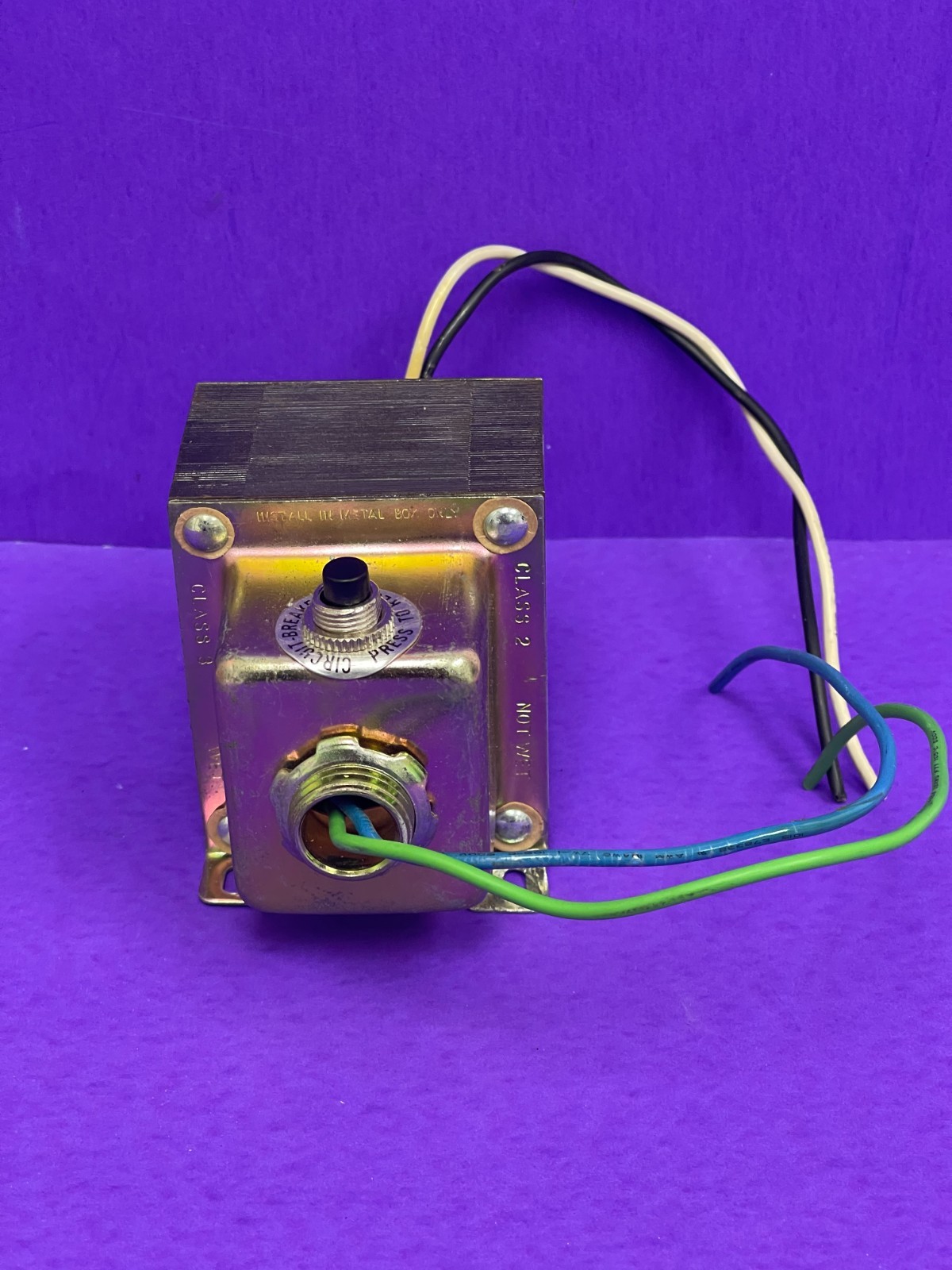 INTEC Controls 7511CBDH Transformer 120V / 24V Sec, 75 VA