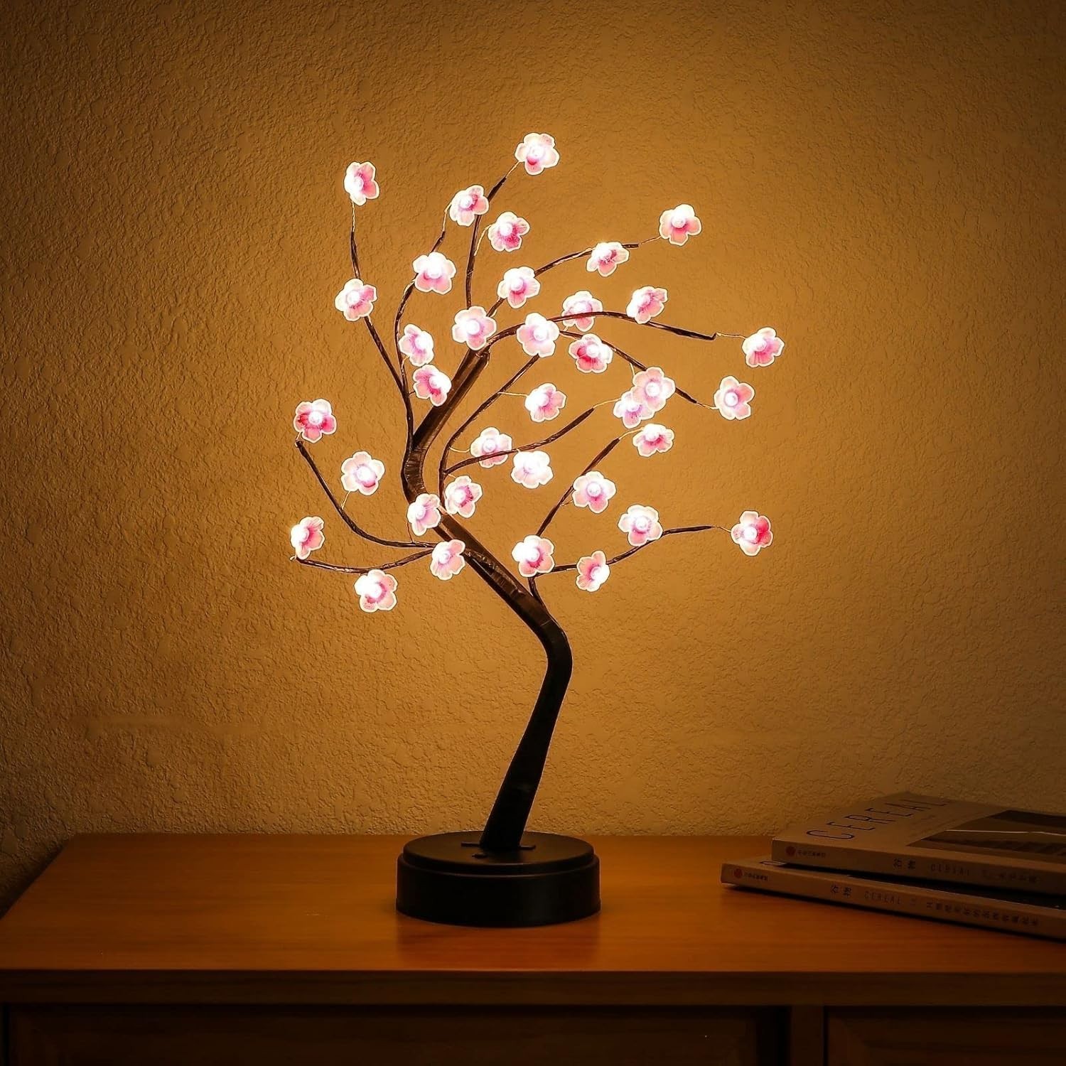 18" USB Operated LED Cherry Blossom Tree Lights Decor Night Lights for Teacher
