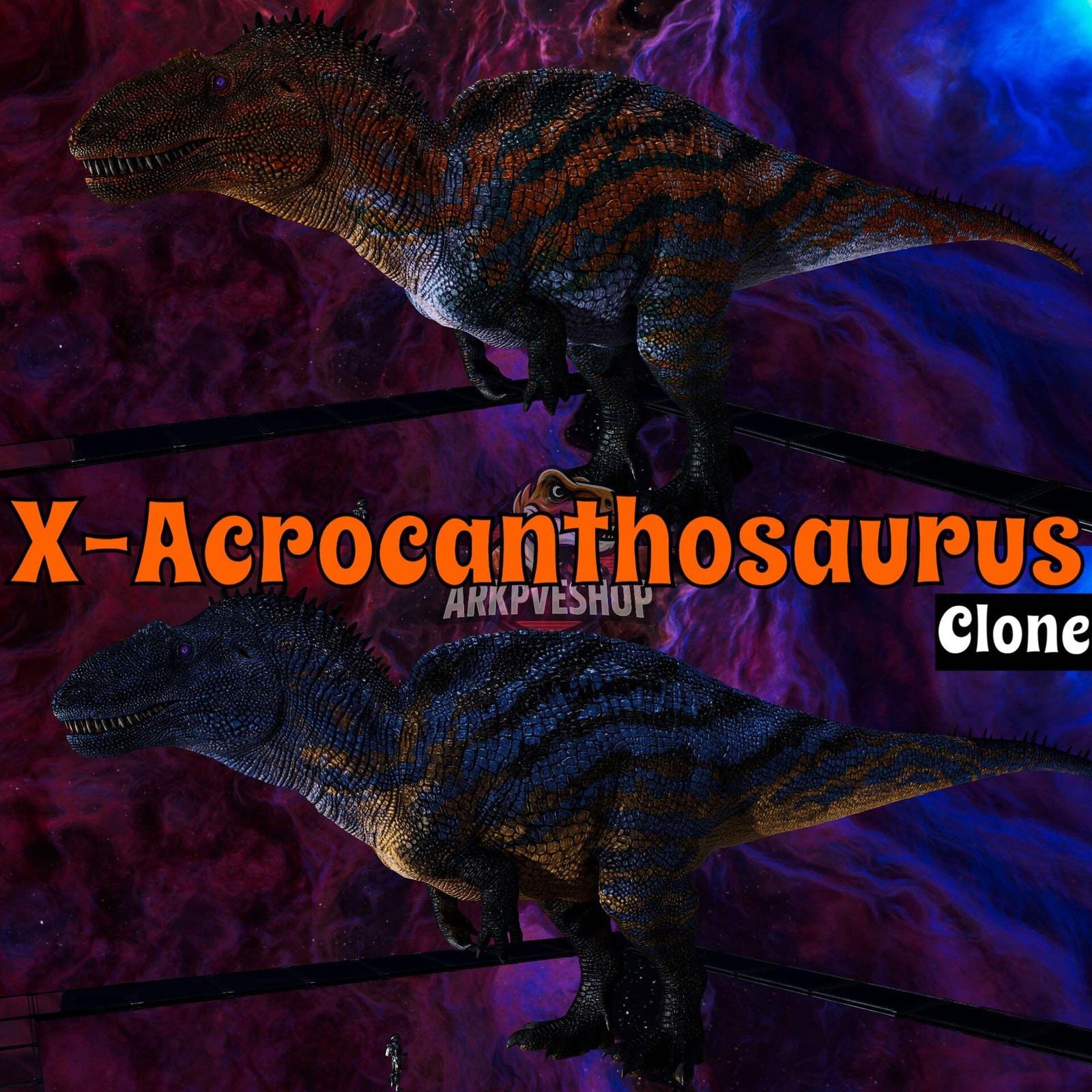 X-Acrocanthosaurus clone genesis