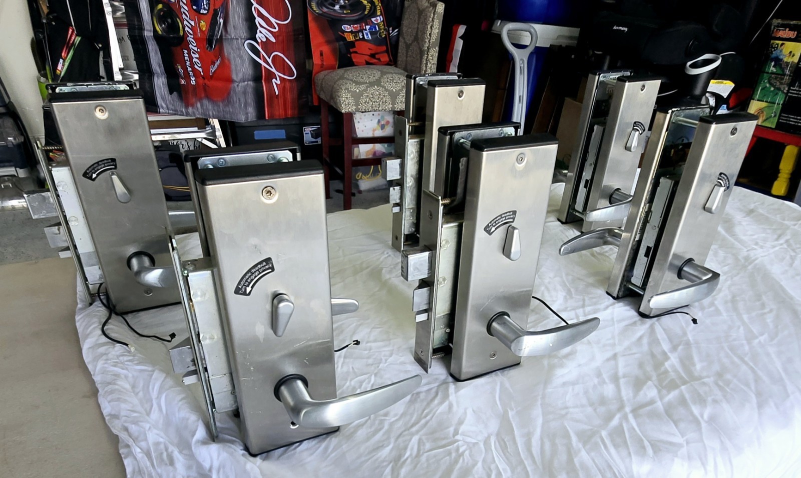 Saflok/Dormakaba MT RFID ADB DAJ Lock Set Chrome Set Of 10