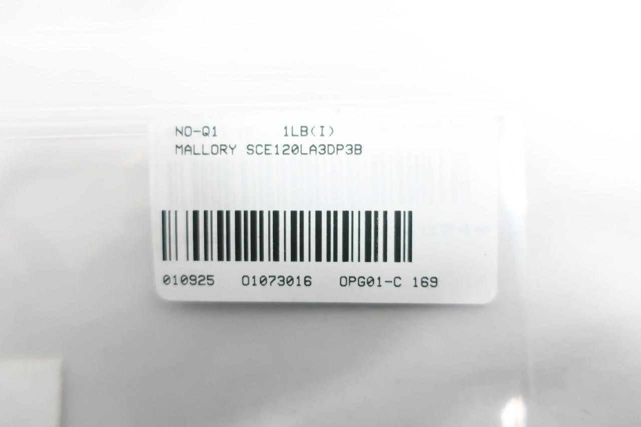 Mallory SCE120LA3DP3B Buzzer 48-120v-ac