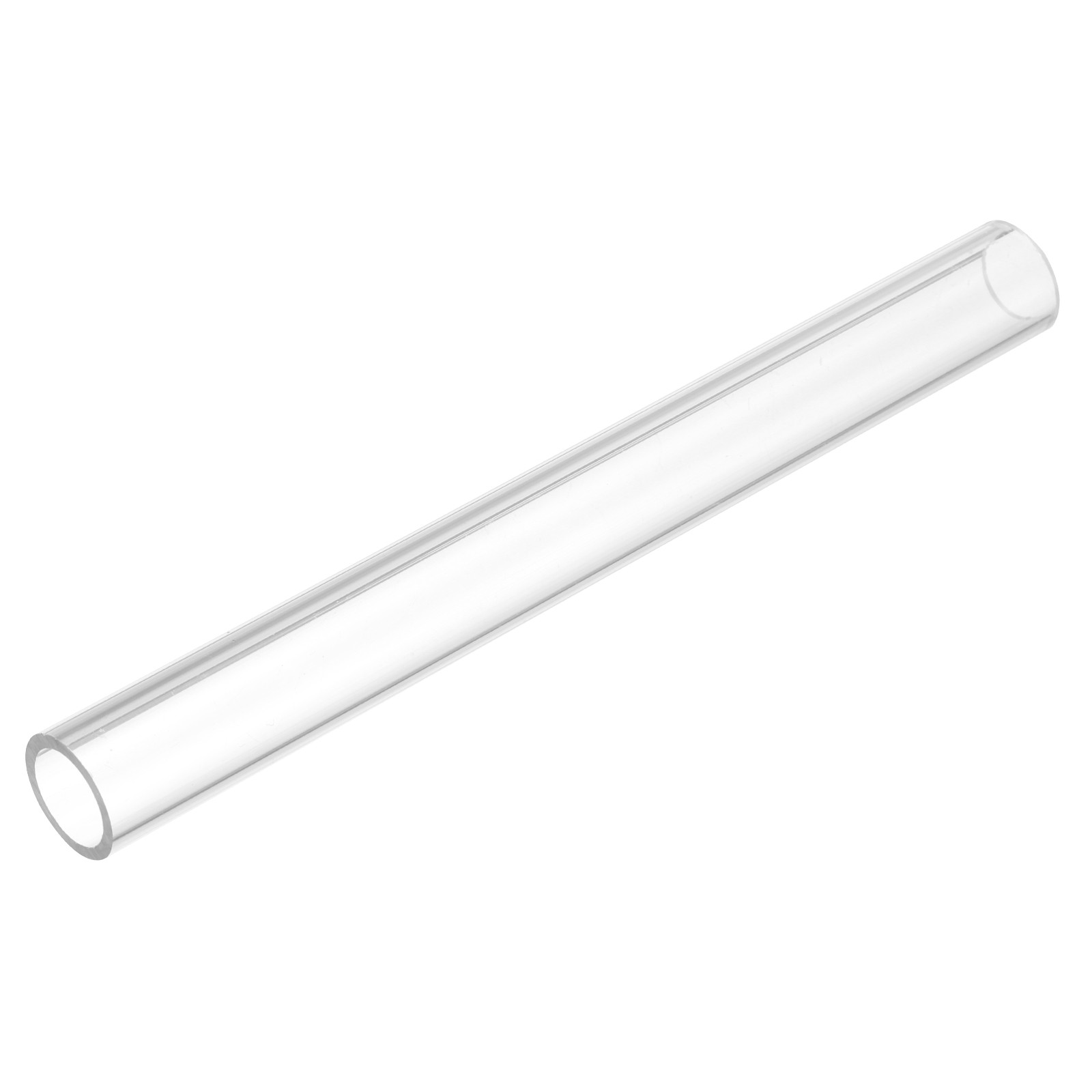 Rigid Round Clear Tubing 13mm ID x 17mm OD x 150mm Length Plastic Tube
