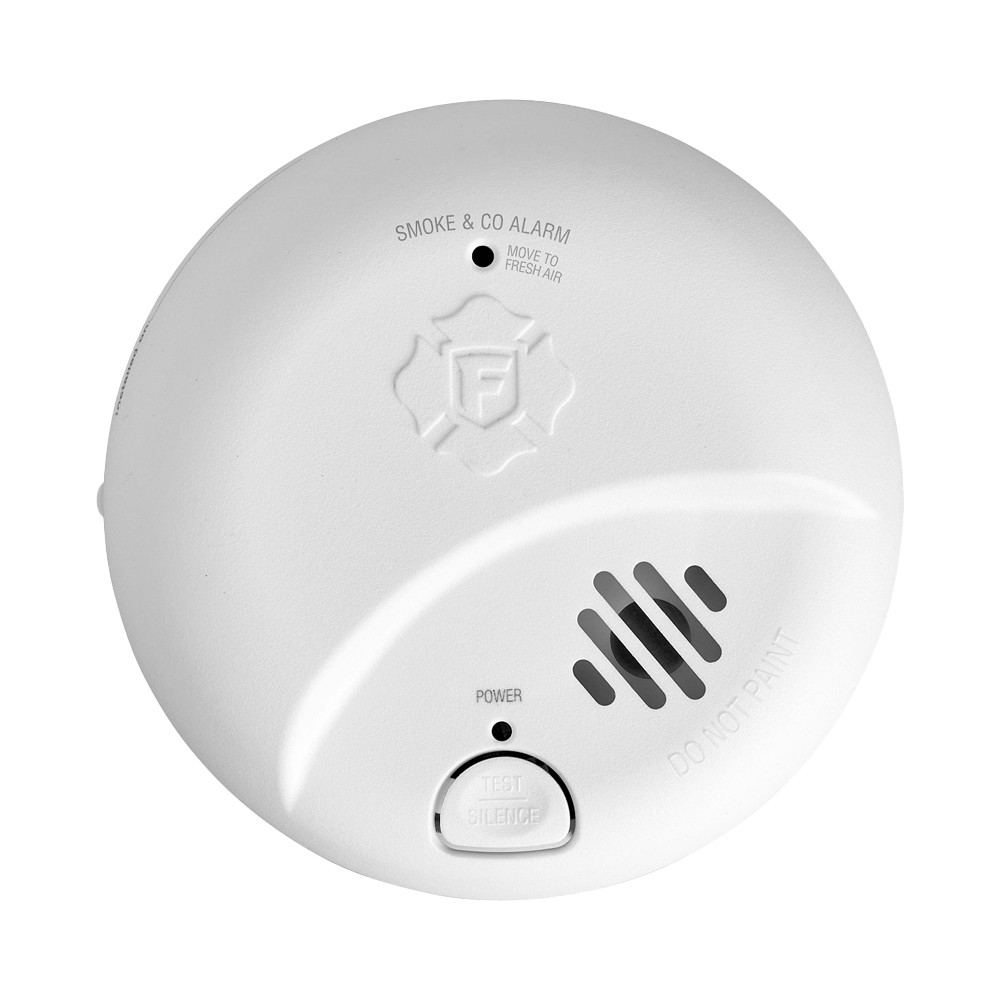 BRK SMICO110 1046890 10-YR Sealed Battery Ionization Smoke & CO Alarm