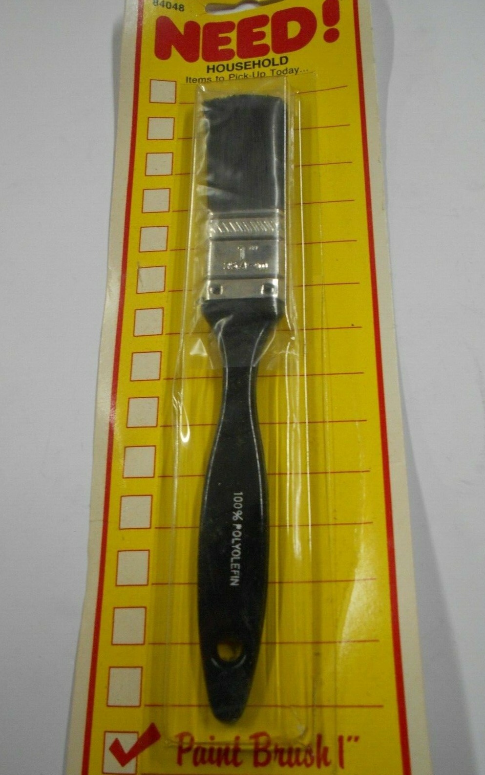 Dorman Help 1'' Wide Household Paint Brush for Latex & Oil Paints & Stains