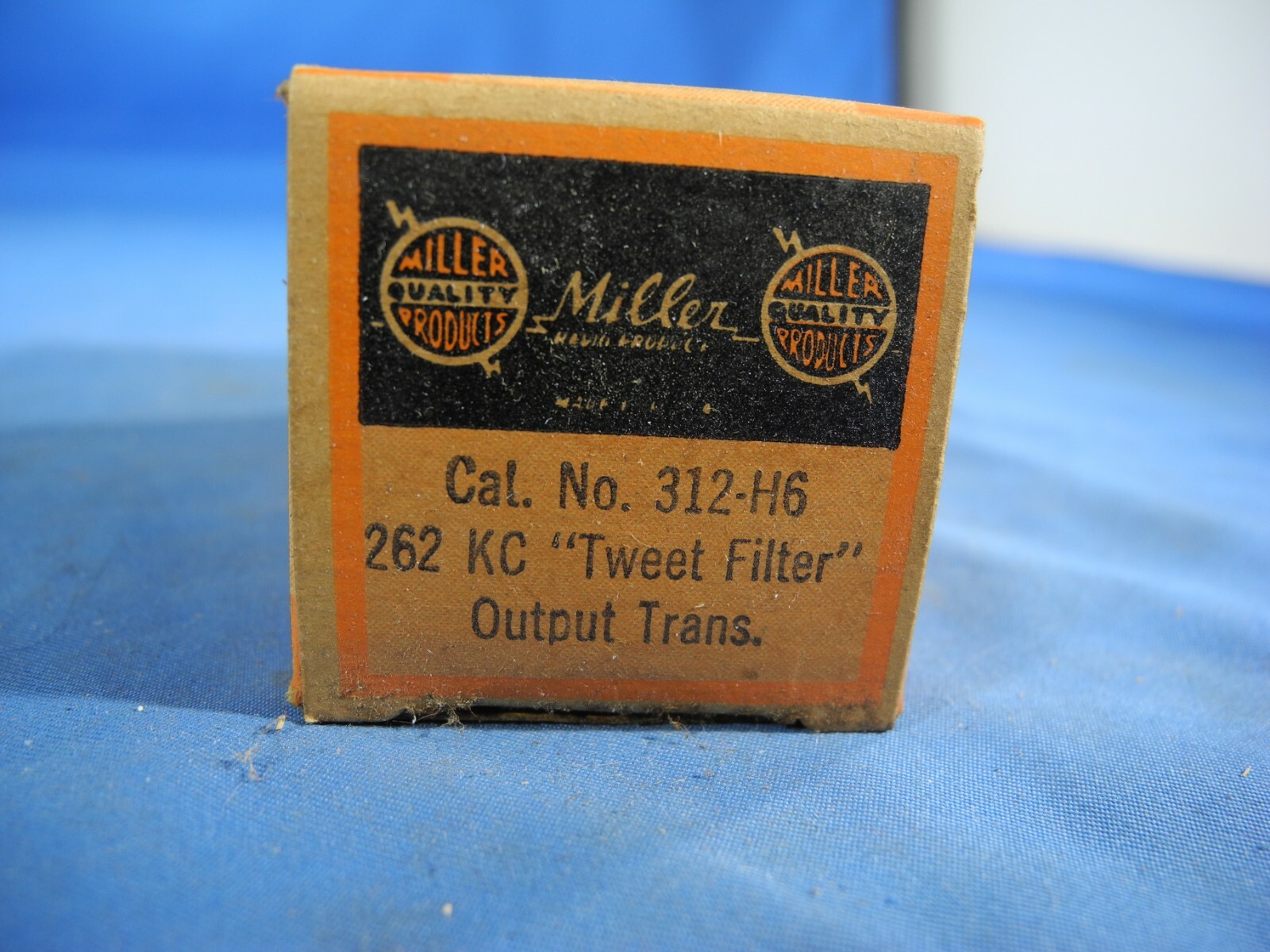 NOS NIB Miller 312-H6 262 KC "Tweet Filter" Output Transformer (FREE SHIPPING!)