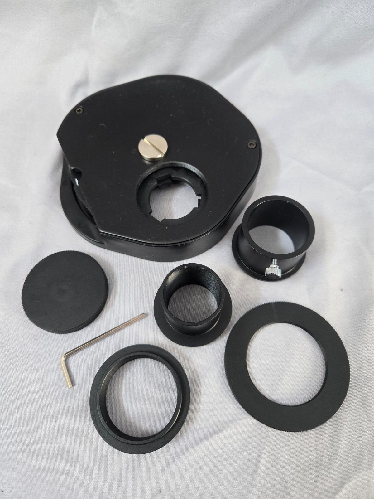 Metal 1.25inch Manual Filter Wheel Multiple 5-Filter Wheel for Telescope