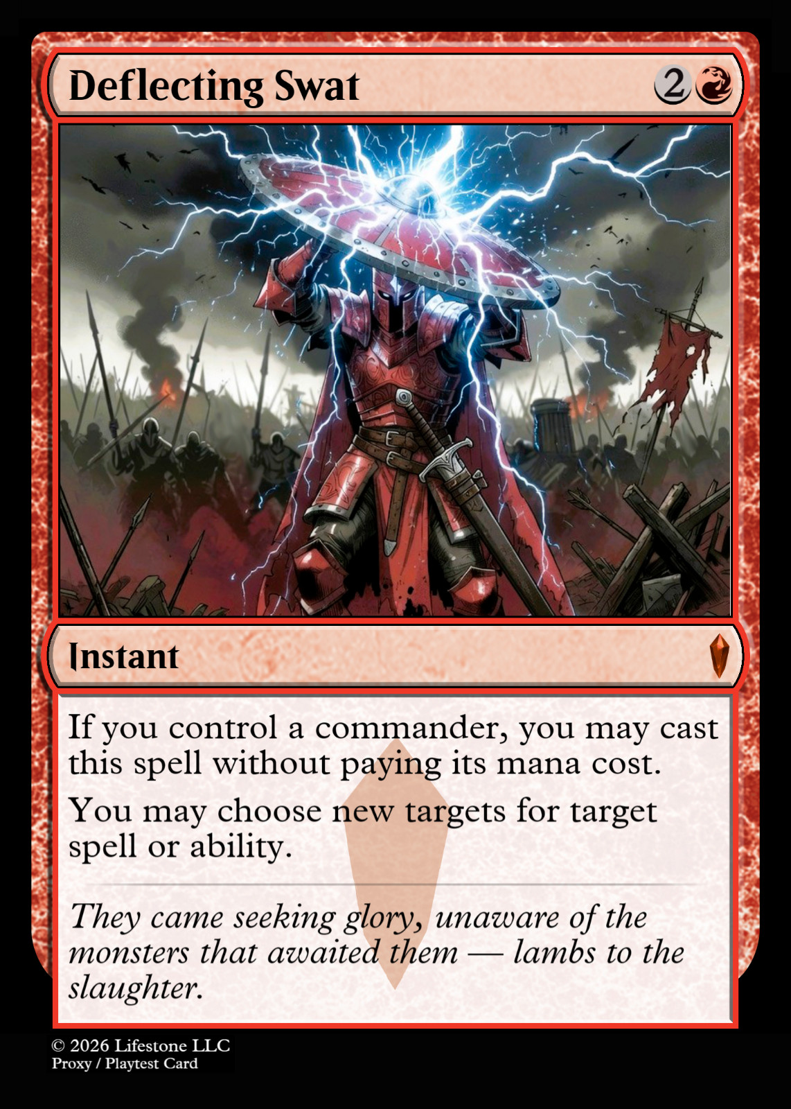 Deflecting Swat - Premium Quality - Not Tournament Authorized