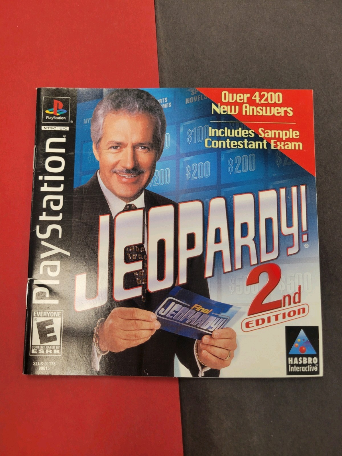 Jeopardy! 2nd Edition Instruction Booklet ONLY! (Playstation, PS1) Authentic