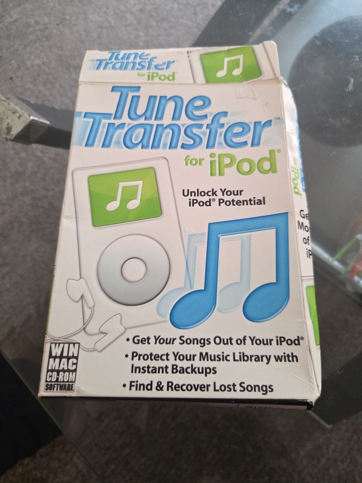 Tune Transfer  For Ipod(Win/Mac) Brand New Sealed