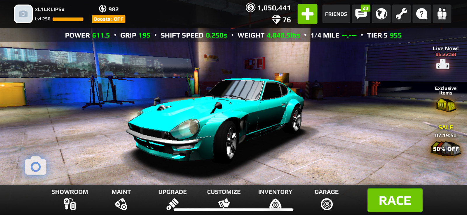 Rush Racing 2 In-game Vehicle. 6-8$ each
