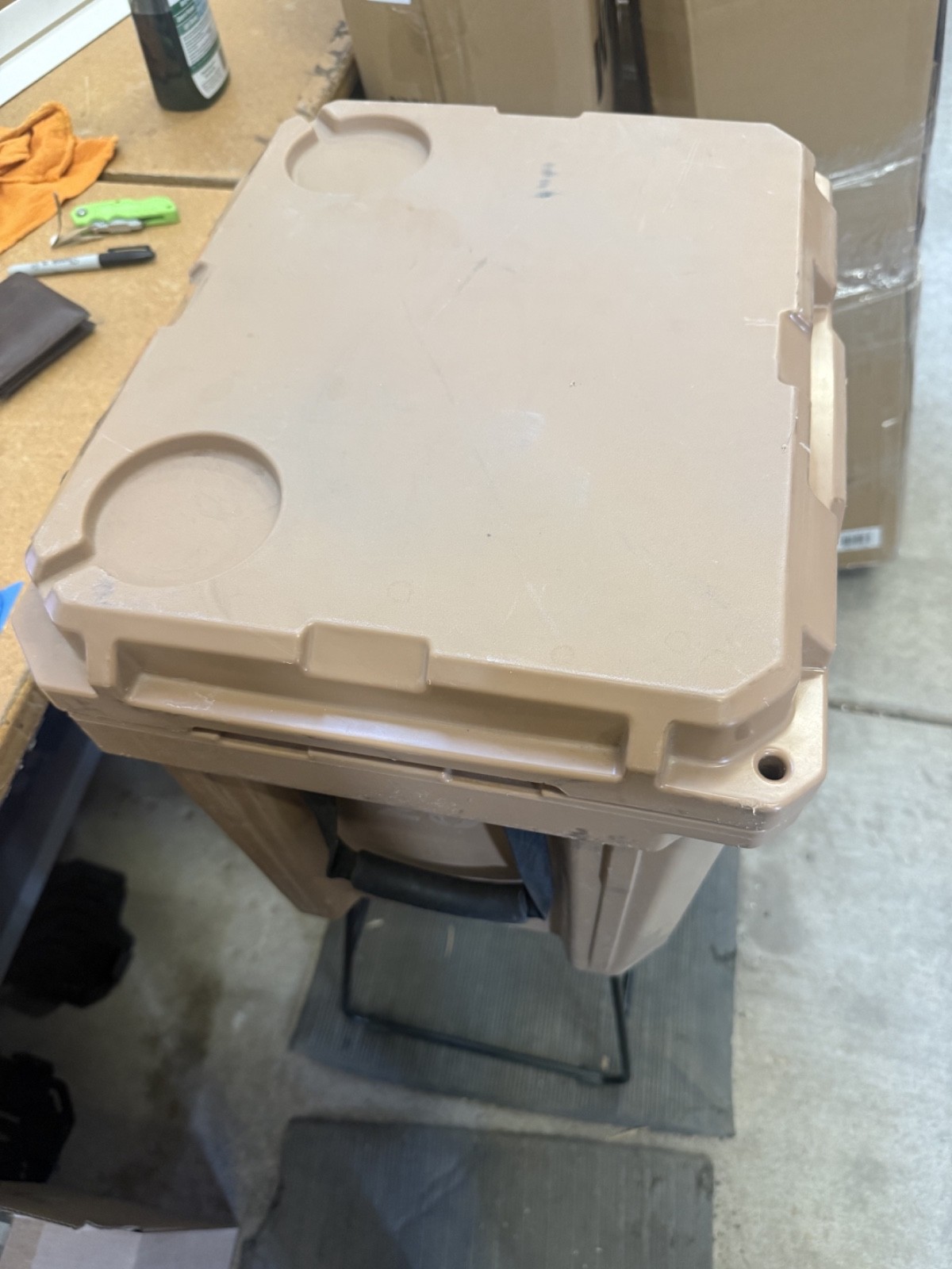 Roam Adventure Co Drink Tank 20 Qt. Desert Tan #8