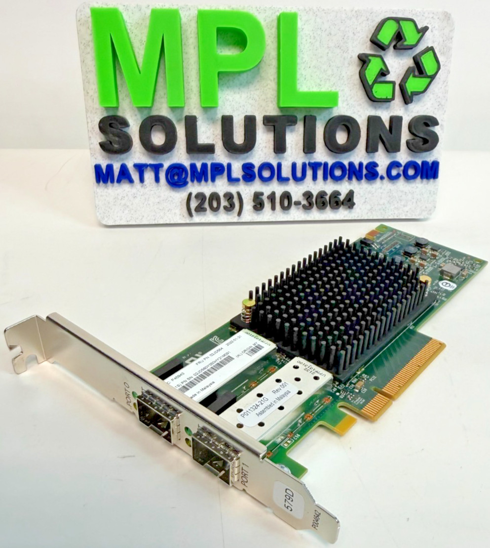 IBM EN2A PCIe3 16 Gb 2-port Fibre Channel adapter CCIN 579D 02JD564/02JD560