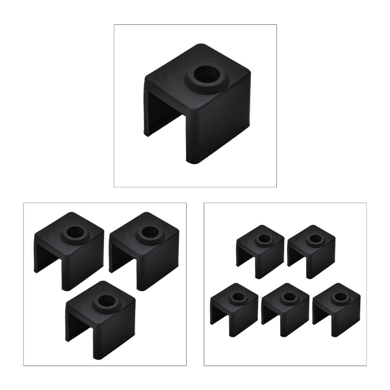 for Neptune4, 4Pro Nozzle Heatblock Silicone Sleeve Sock Durable 3D Printer Part
