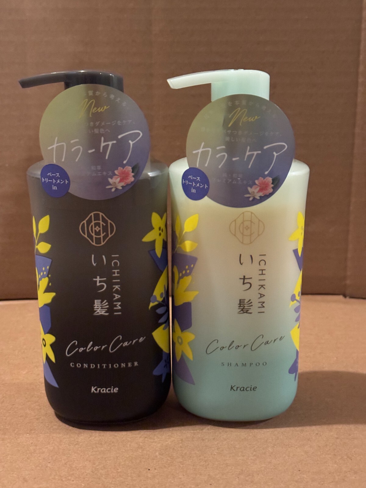 Kracie Ichikami Color Care Shampoo/Conditioner Pump  USA SELLER