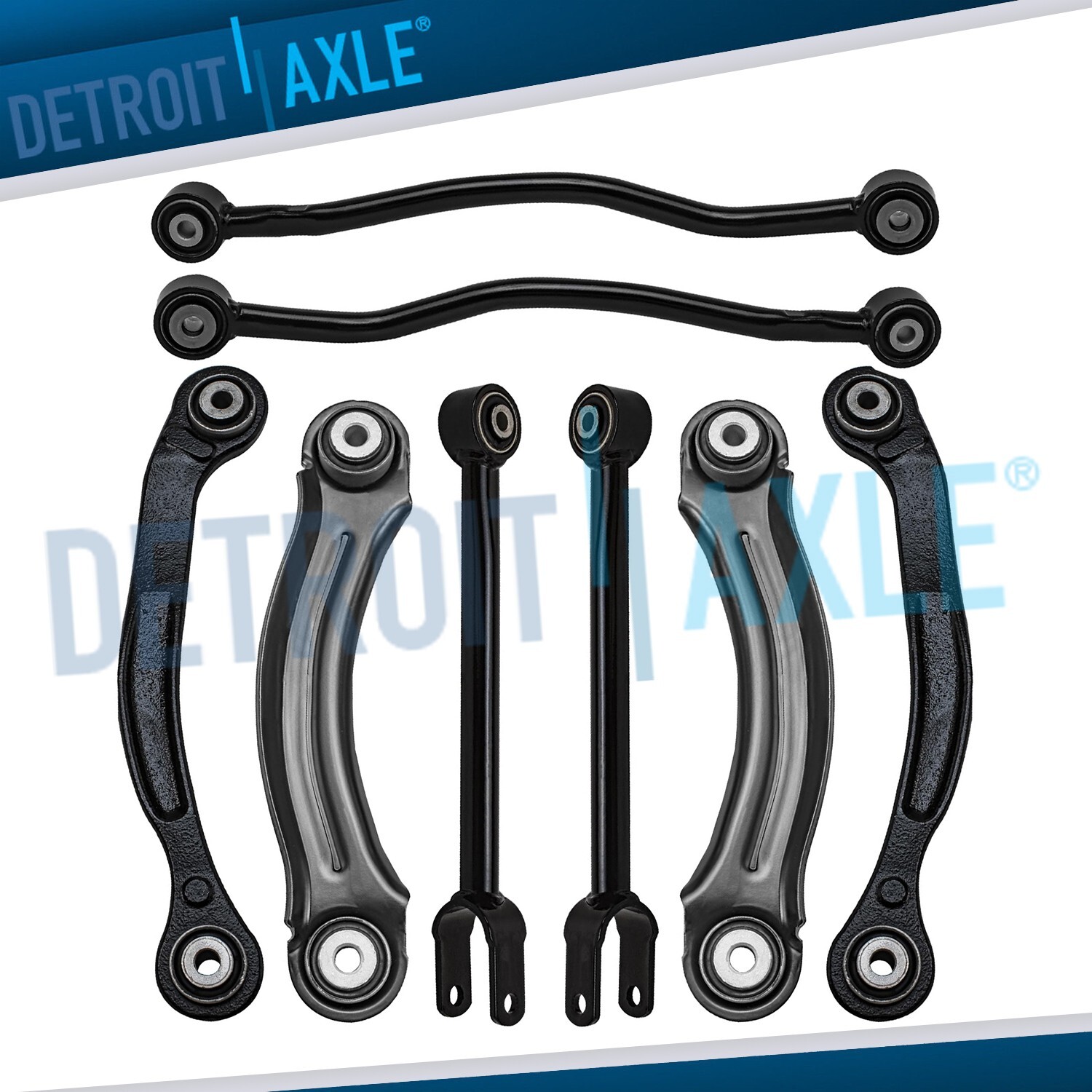 Rear Upper Lower Control Arms Kit for 2005 - 2011 300 Challenger Charger Magnum