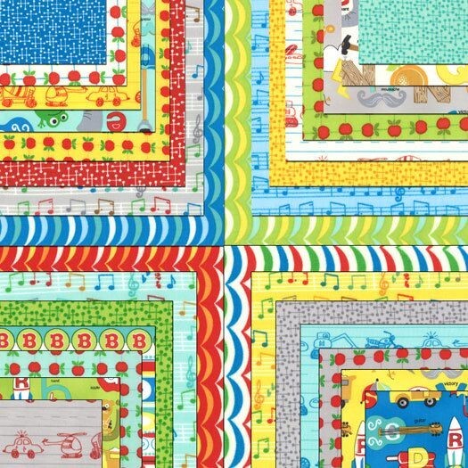Apple jack -Tim and Beck fabric  moda 5" charm Squares NEW